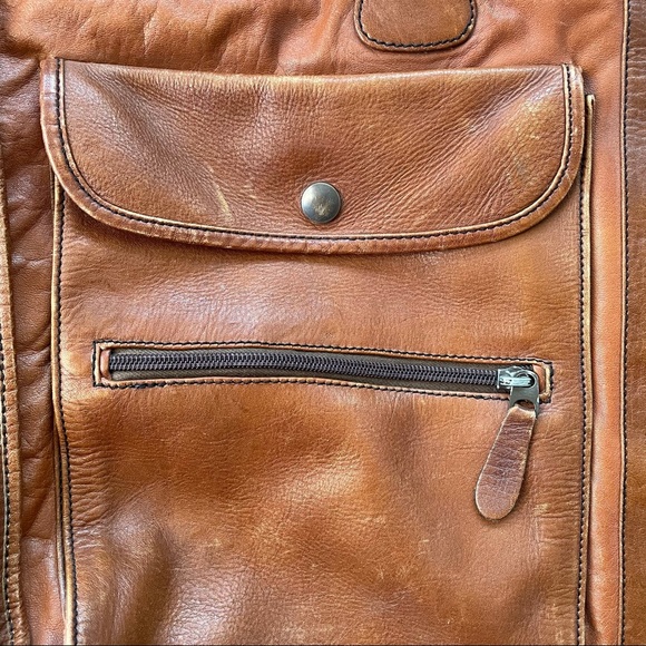 Vintage Shapiro Leather Bag - Picture 6 of 11
